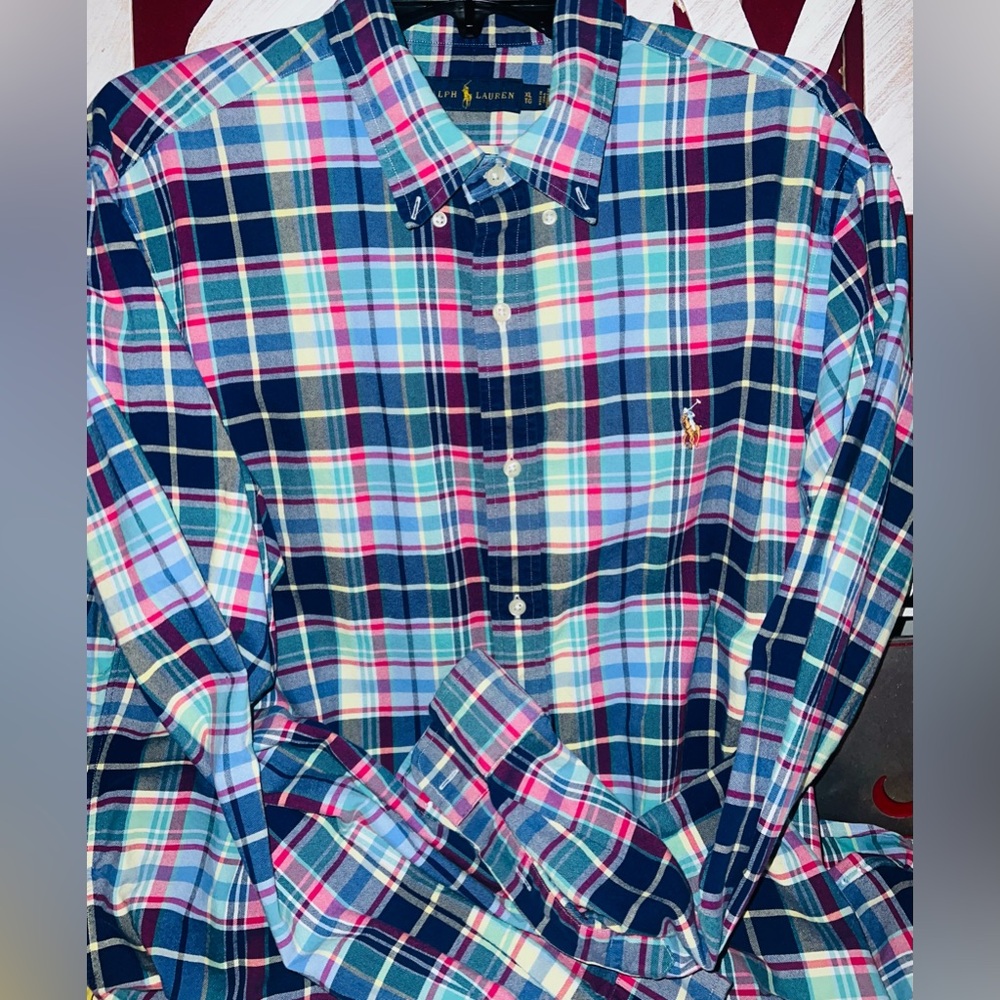 Men’s button down Polo XL-TG